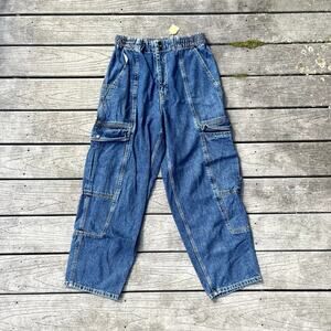 Item 30 Waistband Jeans that taper at bottom 34x34